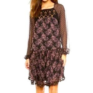 Free People | Elsie Dress | Midnight Garden Floral